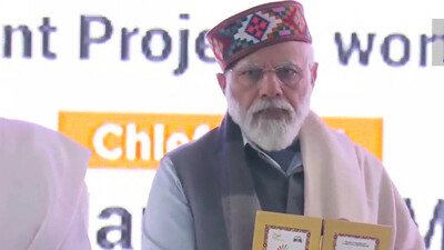 PM Modi Launches Rs 11,000 Cr Hydropower Projects In Himachal