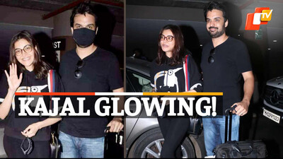 Kajal Agarwal and her husband Gautam Kitchlu 