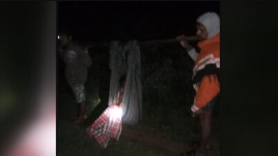 Pregnant Woman Carried On Sling Across River In Odisha’s Ganjam Due To Lack Of Motorable Road 