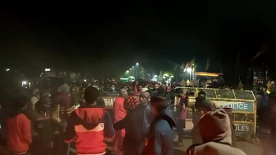 Road Blockade In Bhadrak