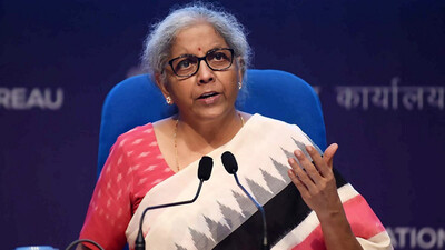 Finance Minister Nirmala Sitharaman
