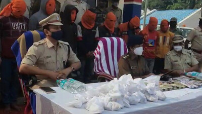 Odisha Gramya Bank Loot Case: Dhenkanal Police Arrests 9 Miscreants Including 4 Conspirators