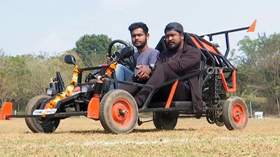 Youth Develops Sports Car 