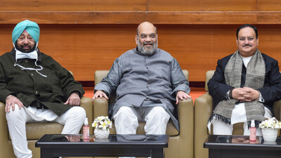 Punjab Seat Sharing: BJP To Contest On 65 Seats, PLC On 37, SAD (Sanyukt) On 15