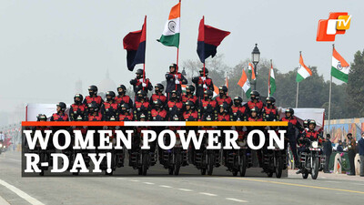 Women Power On R-Day!	