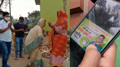 Candidates Campaign During Odisha Panchayat Polls