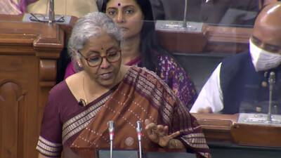 Finance Minister Nirmala Sitharaman