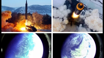 North Korea Fired Its Biggest Missile In Years, Releases Photos Of Earth From Warhead Camera
