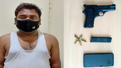 Odisha STF Nets Top Wanted Criminal On The Run For 8 Years, Pistol & Live Ammo Seized 