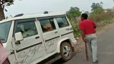 Odisha Panchayat Polls: Eggs Thrown At BJD MP Ramesh Majhi’s Car In Odisha’s Nabarangpur