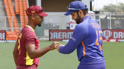 3rd ODI: India Make Four Changes As They Win Toss And Elect To Bat Against WI