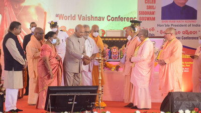 President Ram Nath Kovind in Puri, Odisha