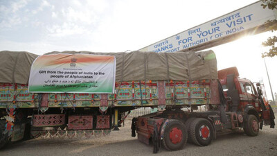 India Sends 2,500 Tonnes Of Wheat To Afghanistan Via Pakistan