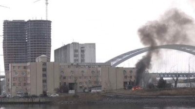 Fire Near Ukrainian Defence Intelligence HQ