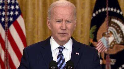 Biden Condemns Russia