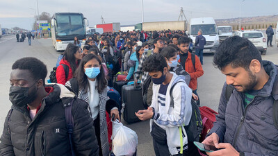 Indian students stranded in Ukraine