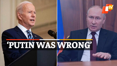 ‘Putin Was Wrong’	