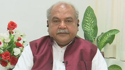 Union Minister Narendra Singh Tomar