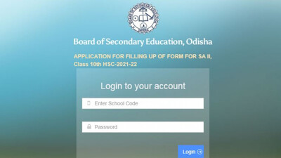 Odisha Class 10 Exam 2022: BSE Begins Online Form Fill Up For Summative Assessment II 