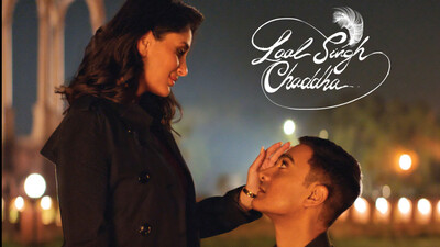 Kareena Kapoor Khan and Aamir Khan in Laal Singh Chaddha