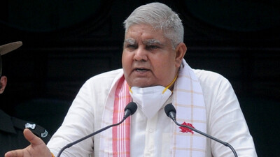 Jagdeep Dhankhar applies for pension as former MLA in Rajasthan