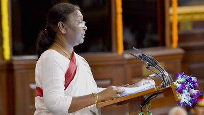 President Draupadi Murmu 
