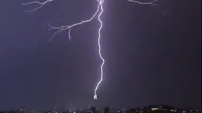 Lightning strike