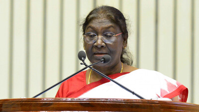 President Draupadi Murmu 