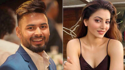  Rishabh Pant and Urvashi Rautela 