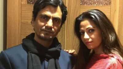 Nawazuddin Siddiqui and wife Aaliya Siddiqui 
