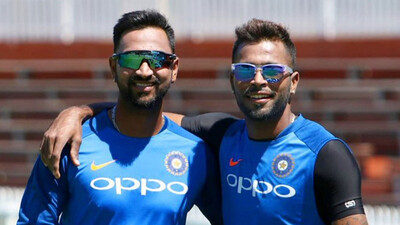 Hardik Pandya and Krunal Pandya