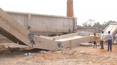 Under-Construction Bridge Collapse In Kendrapara
