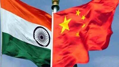 India-China-Flag