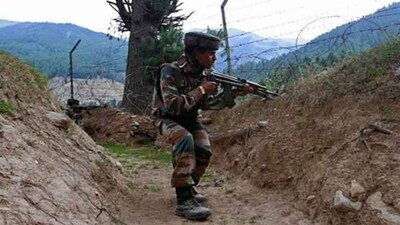 India-Pakistan firing at LOC