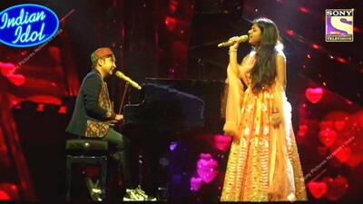 Indian Idol 12 Pawandeep Rajan and Arunita Kanjilal