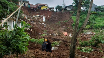 Indonesia-Landslide