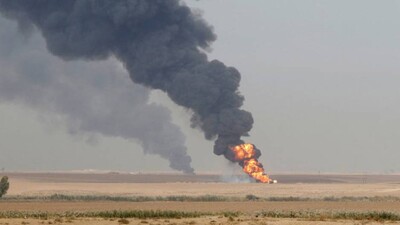 Iraq Oil Well Blown Up By Suspected IS Terrorists