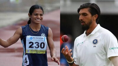 Dutee Chand Ishant Sharma