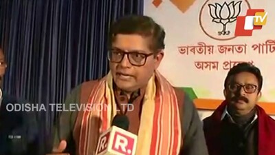 BJP Assam In-Charge Jay Panda Exudes Confidence On Achieving Mission Of 100 Plus Seats