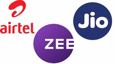 Jio-Zee-Airtel