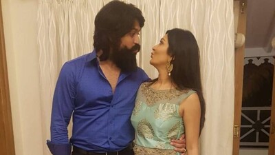 KGF Chapter 2's Yash and Radhika Pandit