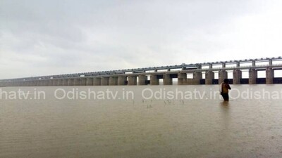Kalma Barrage In Chhattisgarh Over Mahanadi