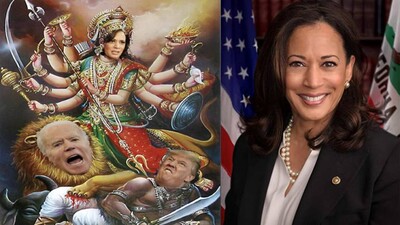 Kamala-Harris As Durga