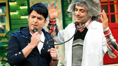 Sunil Grover and Kapil Sharma