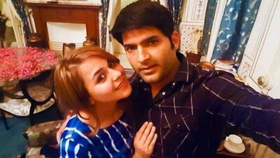 Kapil Sharma and wife Ginni