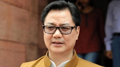 Sports Minister Kiren Rijiju Tests Positive For Covid-19