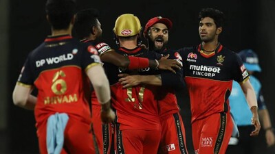 IPL 2020: KKR Loses Against RCB Scoring 112 Runs At Loss Of 9 Wickets