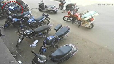 Loot caught on CCTV
