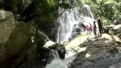 Lunda waterfall