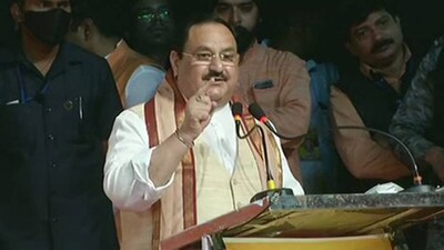 BJP Chief Nadda Kicks-Off Lokkho Sonar Bangla Campaign In Bengal
